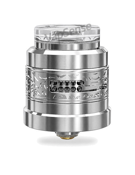Damn Vape Nitrous RDA 23mm color Ocean Edition Shiny Silver