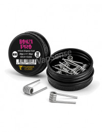 Resistencias Bonza Pro 4-Core Fused Clapton Ni80 0.23Ω Pack de 10