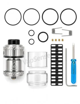Thunder Cloud x Mike Vapes Blaze Pro Max RTA 28mm contenido del pack