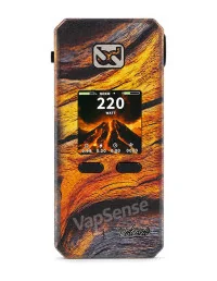 BD Vape Rayden 220 Mod Edición Limitada Volcano Pahoehoe vista frontal