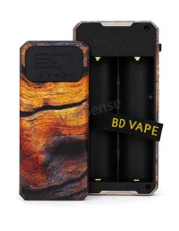 BD Vape Rayden 220 Mod Edición Limitada Volcano Pahoehoe compartimento de batería