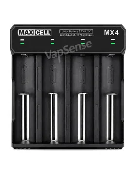 Cargador Maxicell MX4 4 ranuras