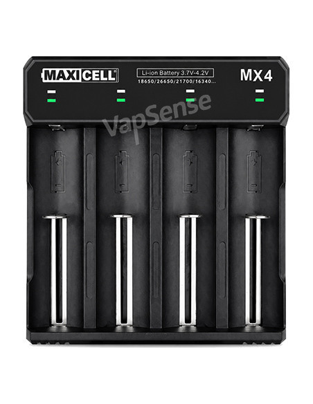 Cargador Maxicell MX4 4 ranuras
