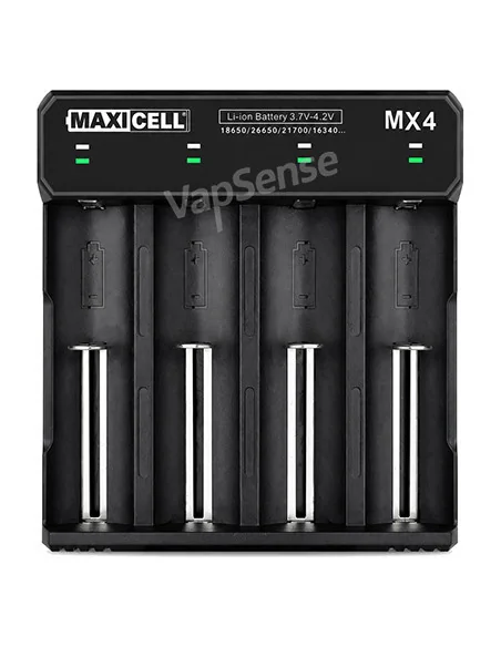 Cargador Maxicell MX4 4 ranuras