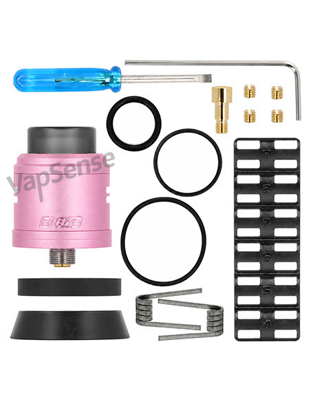 Thunder Cloud x Mike Vapes Blaze RDA 24mm contenido del pack