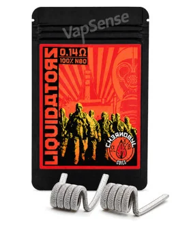 Resistencias Chernobyl Coils Liquidators N80 0.14 Ohm