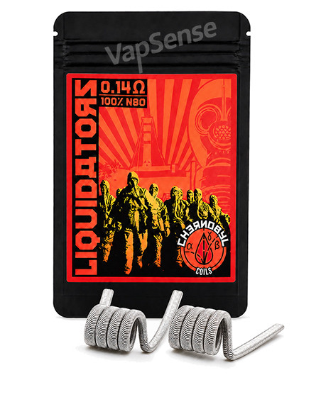 Resistencias Chernobyl Coils Liquidators N80 0.14 Ohm