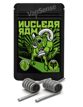 Resistencias Chernobyl Coils Nuclear Ram 0.12 Ohm Dual