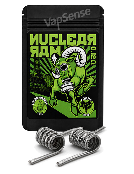 Resistencias Chernobyl Coils Nuclear Ram 0.12 Ohm Dual