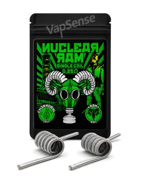 Resistencias Chernobyl Coils Nuclear Ram 0.25 Ohm Single