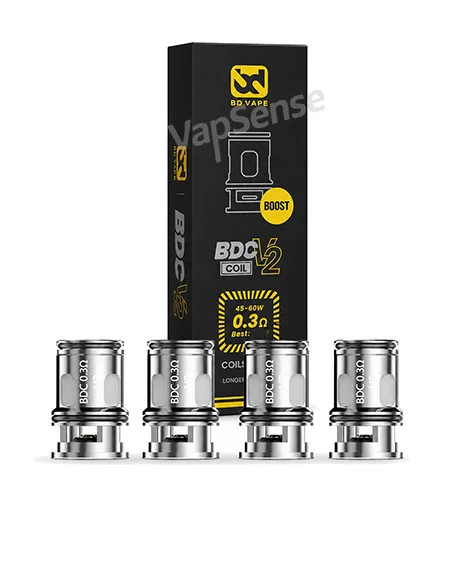 Resistencias BD Vape BDC V2 Boost 0.3Ω Pack de 4