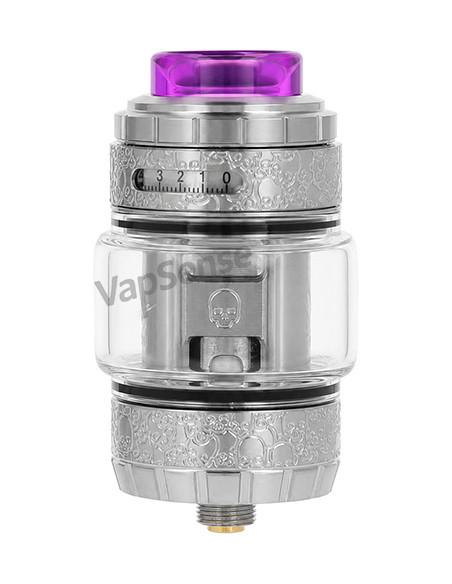 BD Vape Precisio 2 Sub Ohm Tank Silver Night Limited Edition 26mm regulador aire