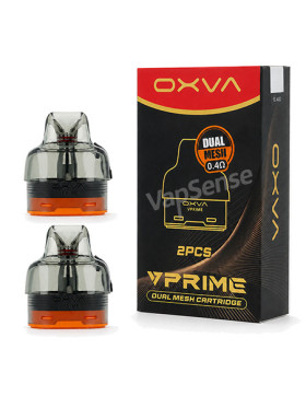 Pods OXVA VPrime Dual Mesh 2ml 0.4Ω Pack de 2
