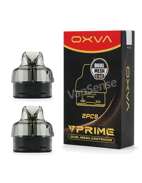 Pods OXVA VPrime Dual Mesh 2ml 0.6Ω Pack de 2