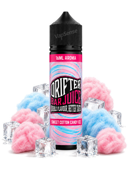 Sweet Cotton Candy Ice Longfill Drifter Bar 60ml con 16ml de aroma