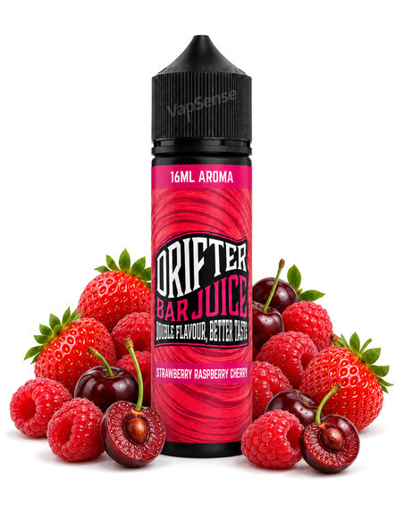Strawberry Raspberry Cherry Longfill Drifter Bar 60ml con 16ml de aroma