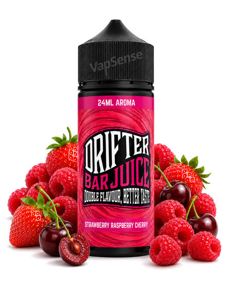 Strawberry Raspberry Cherry Longfill Drifter Bar 120ml con 24ml de aroma