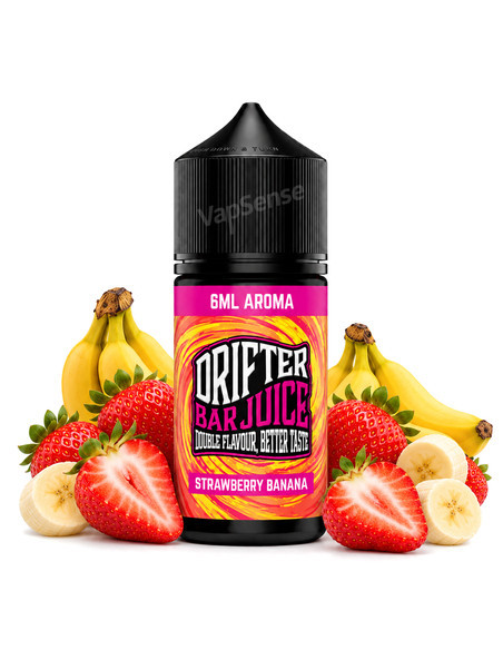 Strawberry Banana Longfill Drifter Bar 30ml con 6ml de aroma
