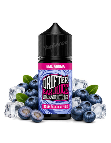 Sour Blueberry Ice Longfill Drifter Bar 30ml con 6ml de aroma