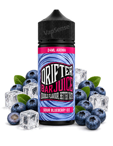 Sour Blueberry Ice Longfill Drifter Bar 120ml con 24ml de aroma