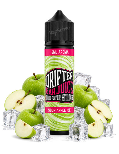 Sour Apple Ice Longfill Drifter Bar 60ml con 16ml de aroma