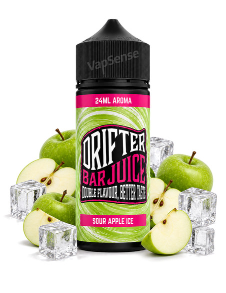 Sour Apple Ice Longfill Drifter Bar 120ml con 24ml de aroma