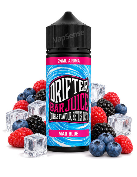 Mad Blue Ice Longfill Drifter Bar 120ml con 24ml de aroma