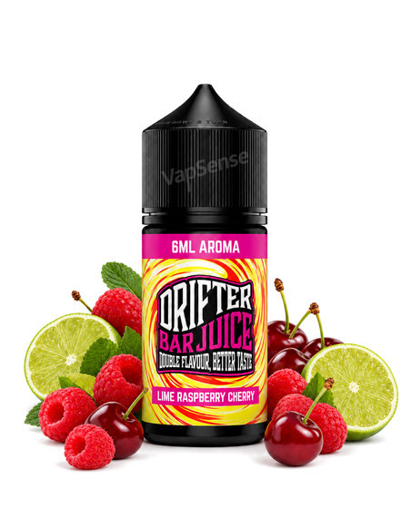 Lime Raspberry Cherry Longfill Drifter Bar 30ml con 6ml de aroma