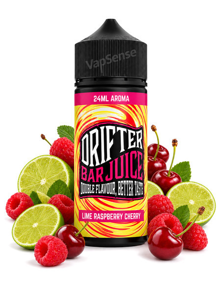 Lime Raspberry Cherry Longfill Drifter Bar 120ml con 24ml de aroma