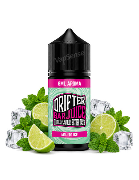 Mojito Ice Longfill Drifter Bar 30ml con 6ml de aroma