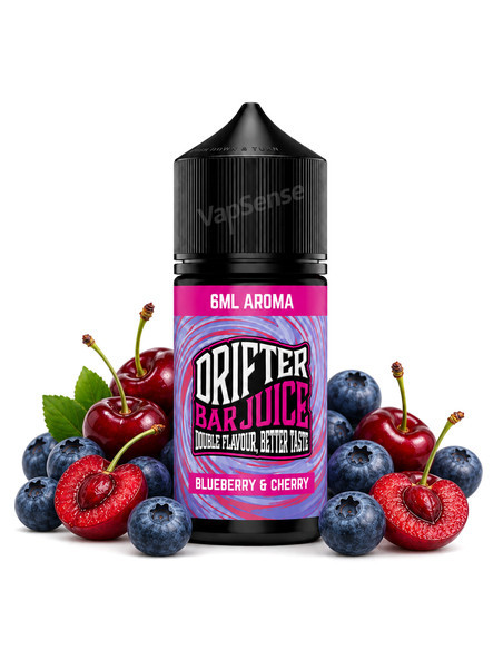 Blueberry Cherry Longfill Drifter Bar 30ml con 6ml de aroma