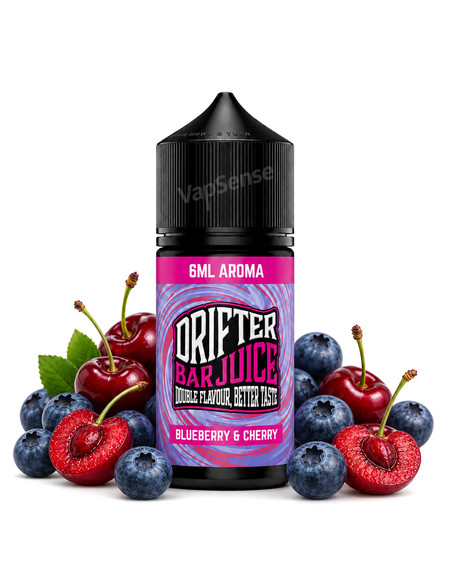 Blueberry Cherry Longfill Drifter Bar 30ml con 6ml de aroma