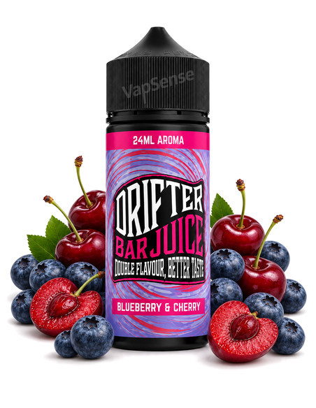 Blueberry Cherry Longfill Drifter Bar 120ml con 24ml de aroma