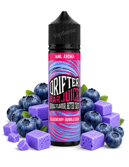 Blueberry Bubblegum Longfill Drifter Bar 60ml con 16ml de aroma