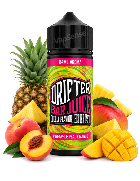 Pineapple Peach Mango Longfill Drifter Bar 120ml con 24ml de aroma