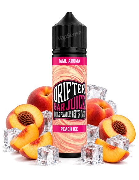 Peach Ice Longfill Drifter Bar 60ml con 16ml de aroma