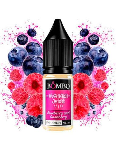 Blueberry and Raspberry 10ml Wailani Juice Nic Salts by Bombo
