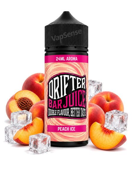 Peach Ice Longfill Drifter Bar 120ml con 24ml de aroma