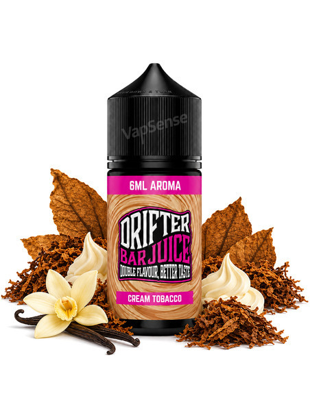 Cream Tobacco Longfill Drifter Bar 30ml con 6ml de aroma