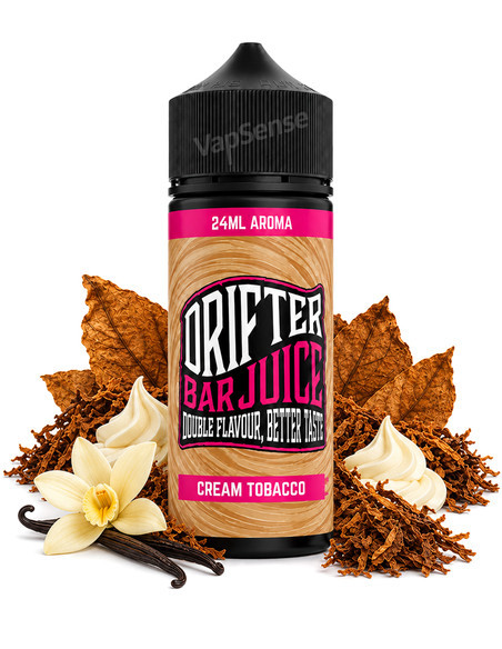 Cream Tobacco Longfill Drifter Bar 120ml con 24ml de aroma