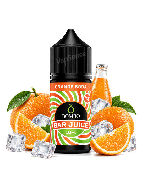 Orange Soda Longfill Bombo Bar Juice 30ml con 10ml de aroma