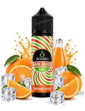 Orange Soda Longfill Bombo Bar Juice 60ml con 12ml de aroma