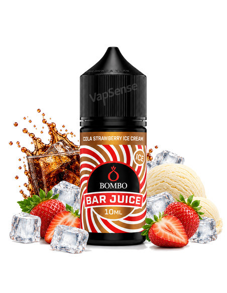 Cola Strawberry Ice Cream Longfill Bombo Bar Juice 30ml con 10ml de aroma