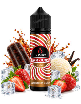 Cola Strawberry Ice Cream Longfill Bombo Bar Juice 60ml con 10ml de aroma