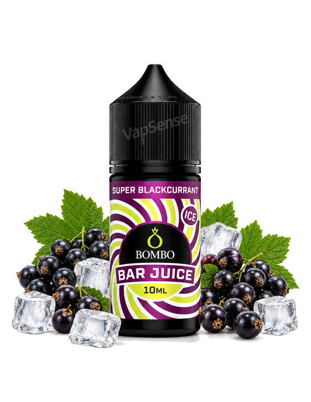 Super Blackcurrant Longfill Bombo Bar Juice 30ml con 10ml de aroma