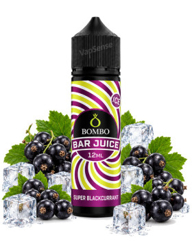 Super Blackcurrant Longfill Bombo Bar Juice 60ml con 10ml de aroma