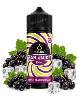 Super Blackcurrant Longfill Bombo Bar Juice 120ml con 20ml de aroma