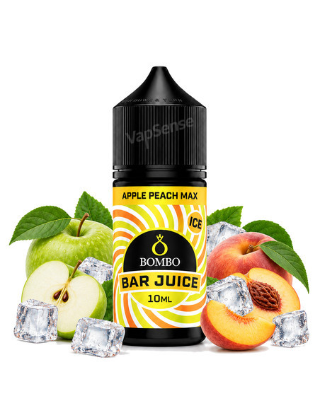 Apple Peach Max Longfill Bombo Bar Juice 30ml con 10ml de aroma