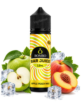 Apple Peach Max Longfill Bombo Bar Juice 60ml con 10ml de aroma
