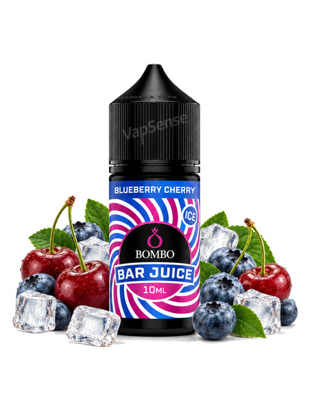 Blueberry Cherry Longfill Bombo Bar Juice 30ml con 10ml de aroma